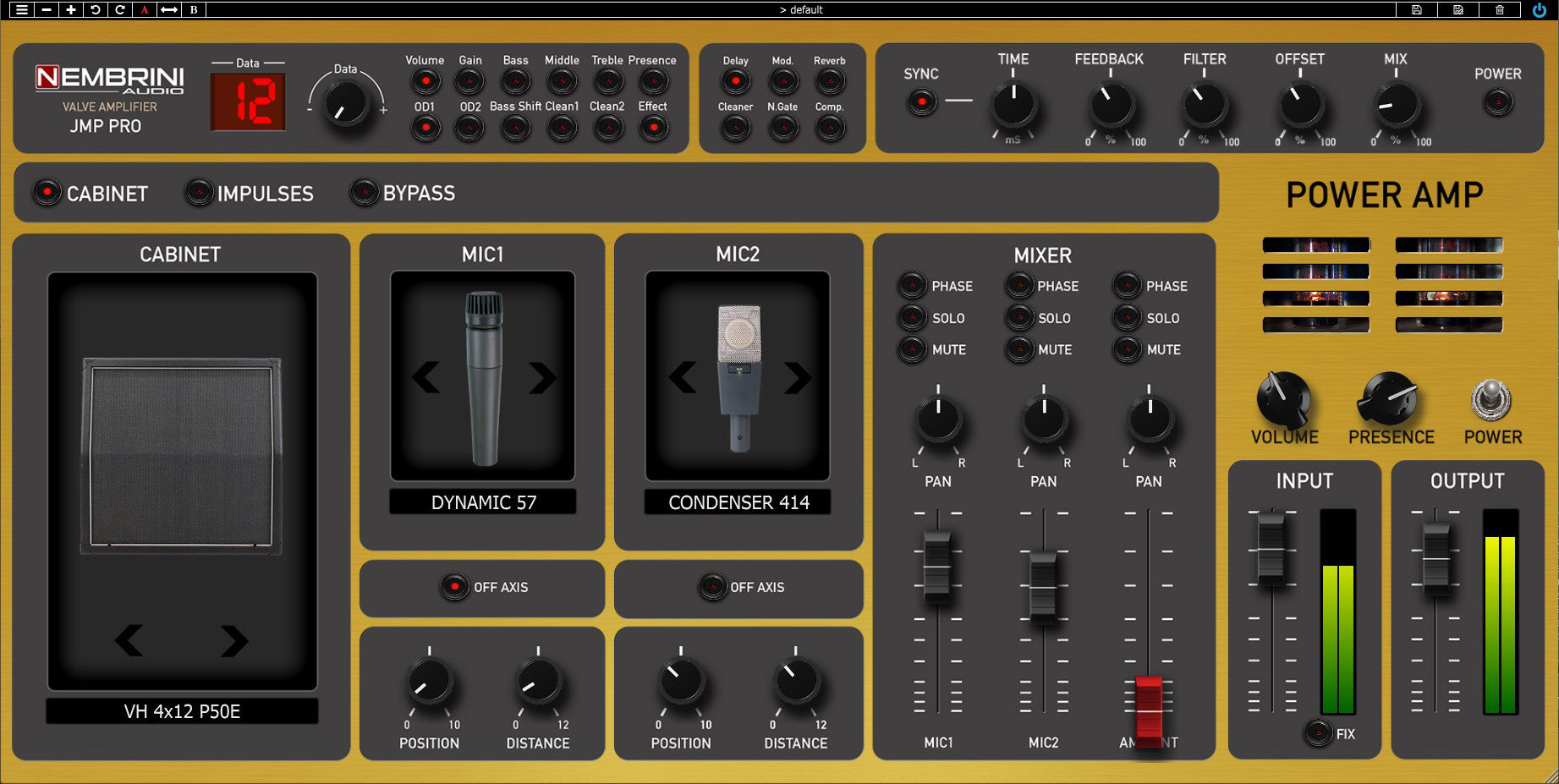 JMP Pro Valve Guitar Amplifier – Nembrini Audio