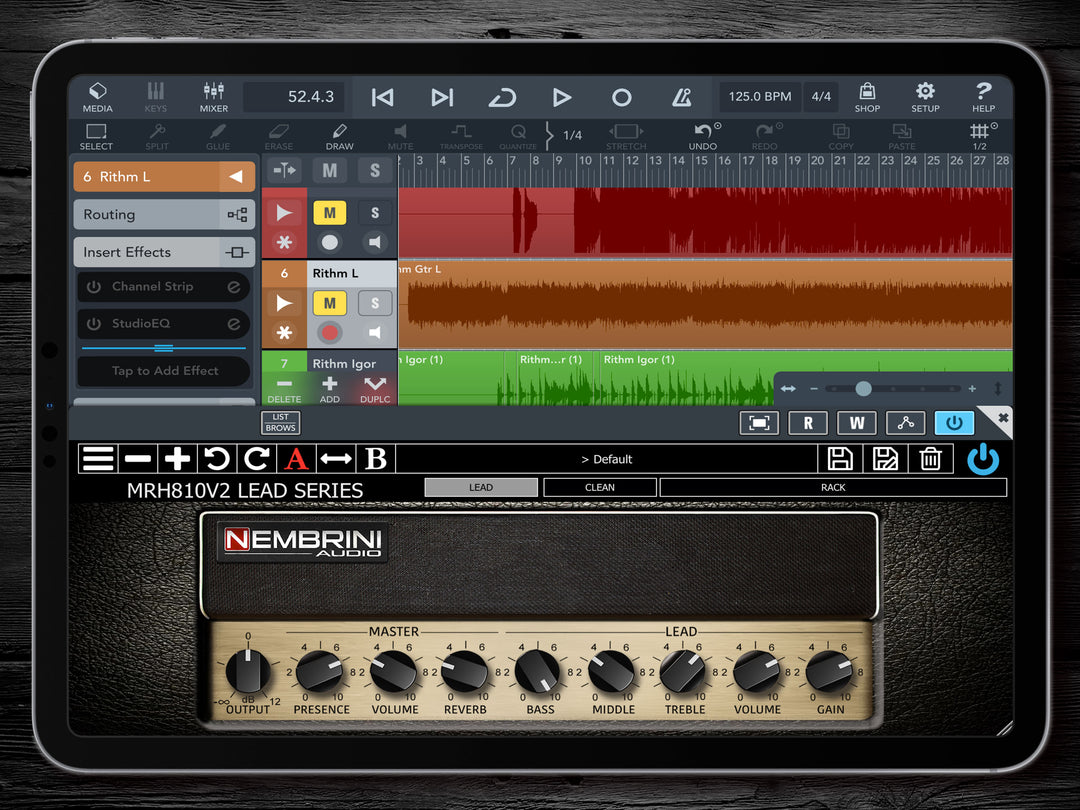 MRH810 V2 Lead Series Guitar Amplifier – Nembrini Audio