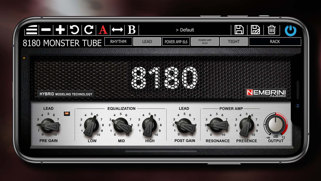 8180 Monster Tube Guitar Amplifier – Nembrini Audio