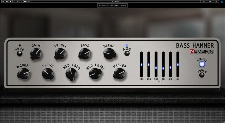 Bass Hammer Bass Amplifier – Nembrini Audio