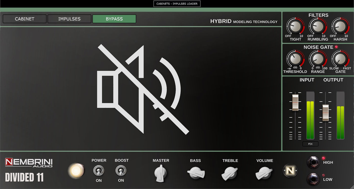 Divided 11 Class A Boutique Guitar Amplifier – Nembrini Audio
