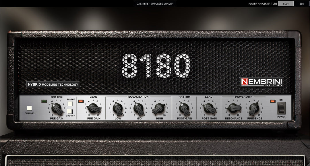 8180 Monster Tube Guitar Amplifier – Nembrini Audio