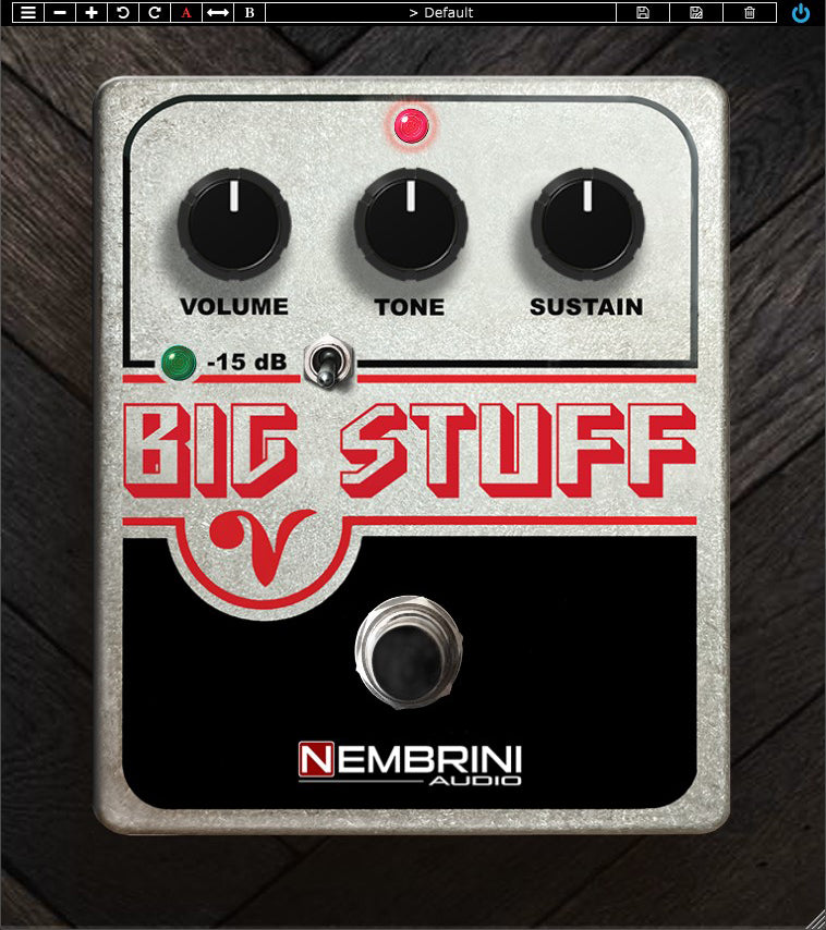Big Stuff Harmonic Distortion-Sustain – Nembrini Audio