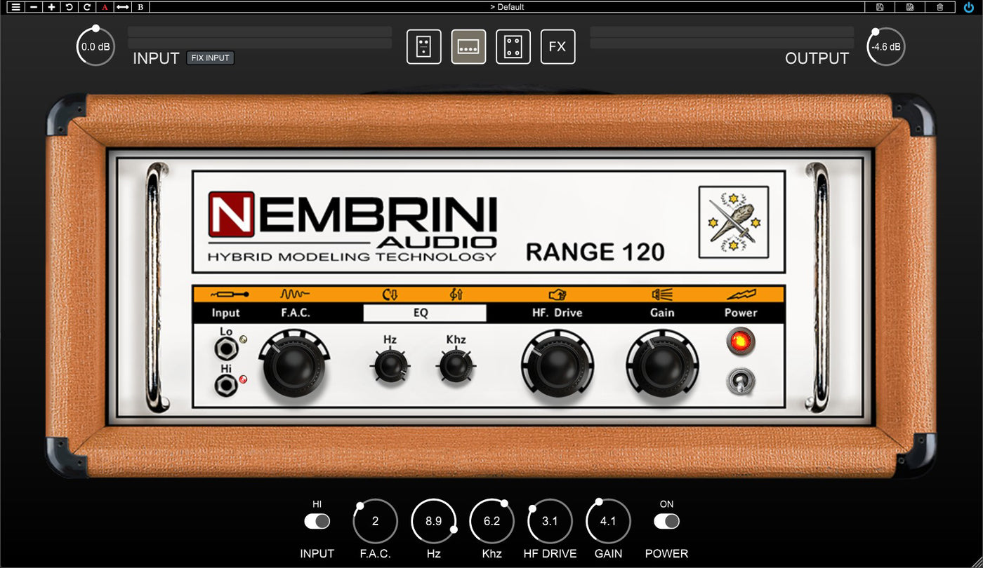 Range 120 Guitar Amplifier