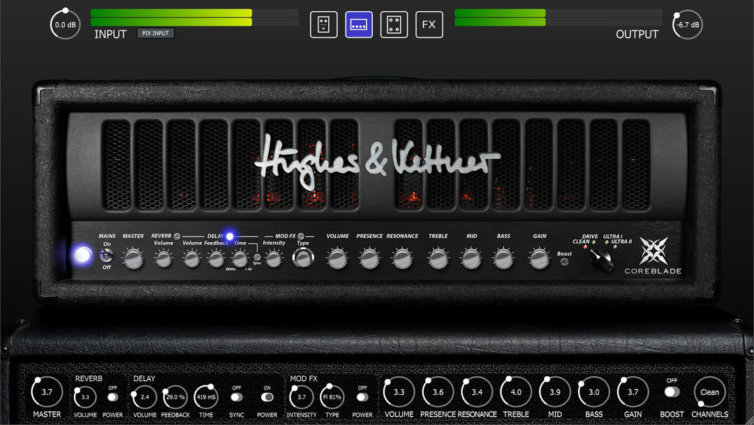 Hughes & Kettner Coreblade Guitar Amplifier – Nembrini Audio