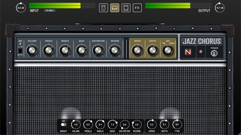 jc 120 chorus pedal Jazz Solid State Guitar Amplifier Knox Gear 120 amplifier is legendary Size:UDH L Retro und Eleganz: Die