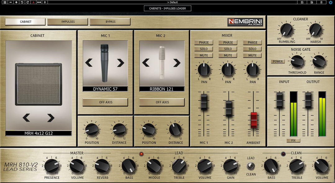 MRH810 V2 Lead Series Guitar Amplifier – Nembrini Audio