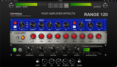 Range 120 Guitar Amplifier