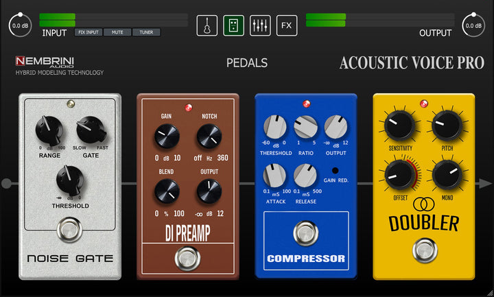 acoustic simulator pedal vst Acoustic Voice Pro Guitar Preamplifier