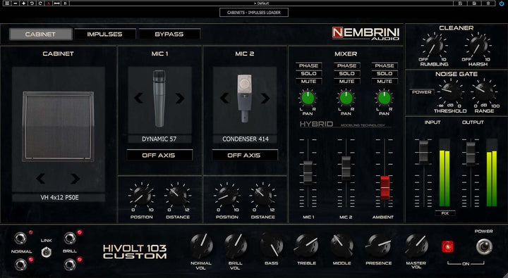 Hivolt 103 Custom Guitar Amplifier – Nembrini Audio