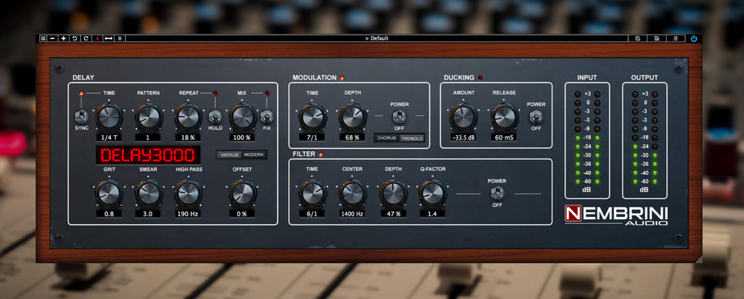 Delay3000 Vintage Modern Repeater – Nembrini Audio