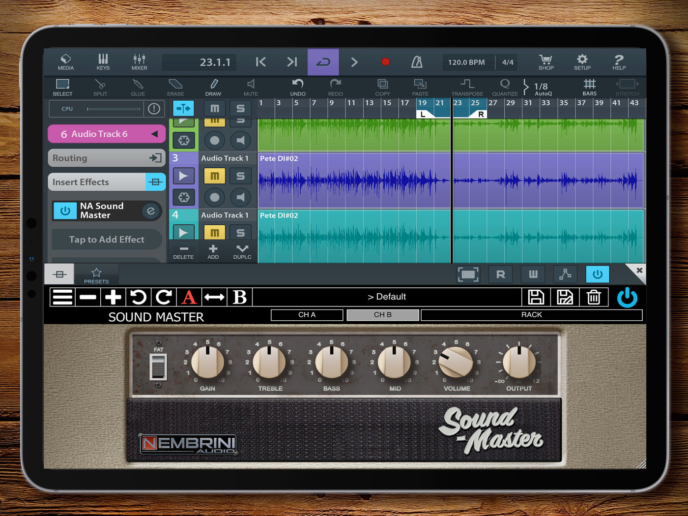 Sound Master Custom Tube Guitar Amplifier – Nembrini Audio