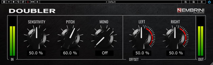 Doubler Real-Time Tracker – Nembrini Audio