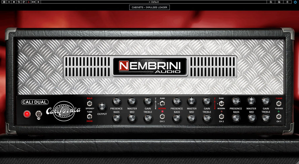 Cali Dual Three Channels Guitar Amplifier – Nembrini Audio