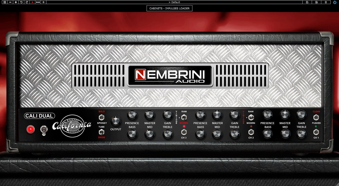 Cali Dual Three Channels Guitar Amplifier