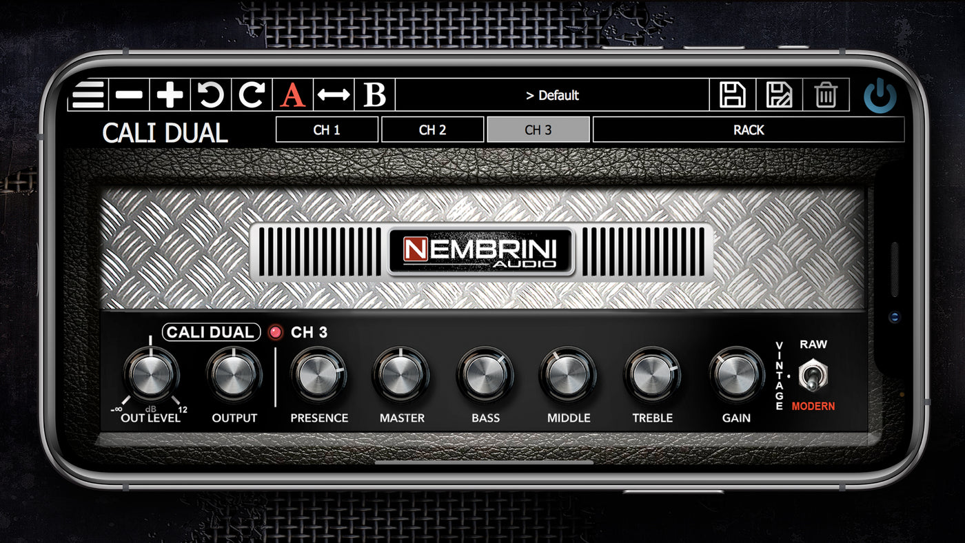 Cali Dual Three Channels Guitar Amplifier