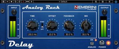 Analog Rack Delay