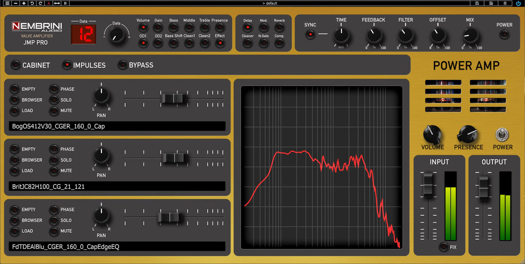 JMP Pro Valve Guitar Amplifier – Nembrini Audio